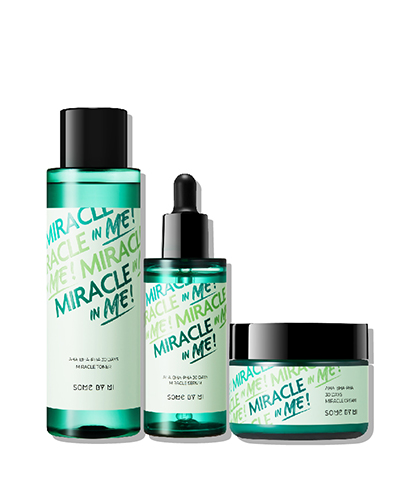 SOME BY MI MIRACLE IN ME LIMITED EDITION (MIRACLE TONER 150ml + SERUM 50ml + CREAM 60g)